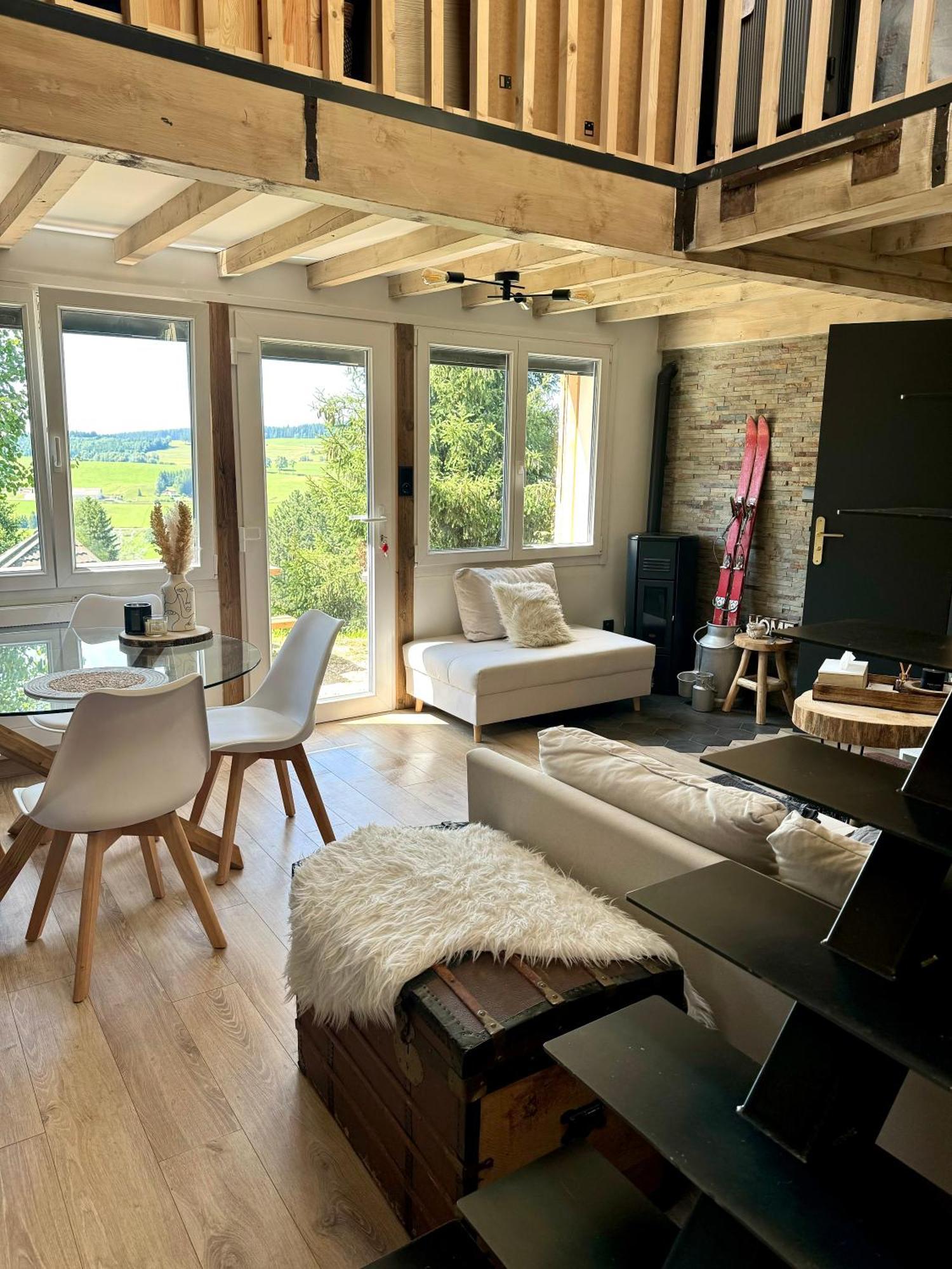 Chalet Pagotin - Le Renversant Métabief Buitenkant foto